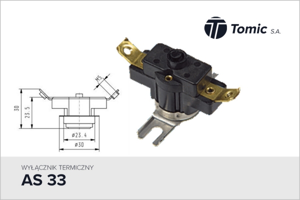 Wyłącznik termiczny AS 33