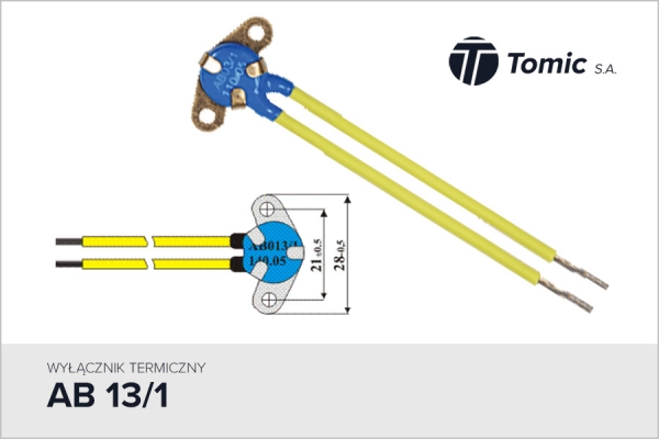 Wyłącznik termiczny AB 13/1