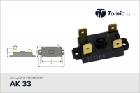Wyłącznik termiczny dwutorowy AK 33