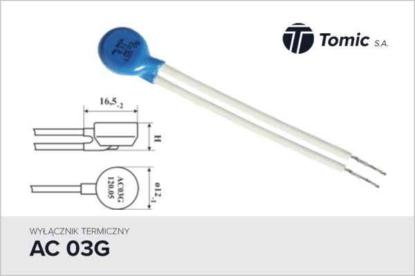 Wyłącznik termiczny AC 03 G