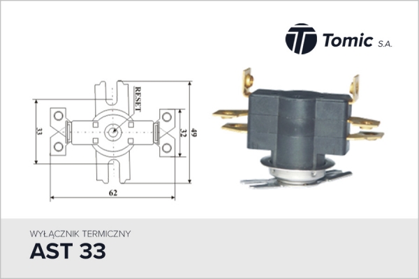 Wyłącznik termiczny AST 33