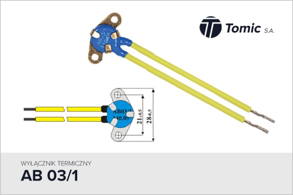 Wyłącznik termiczny AB 03/1